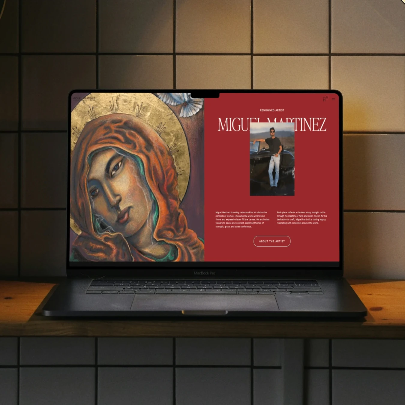 Miguel Martinez website preview