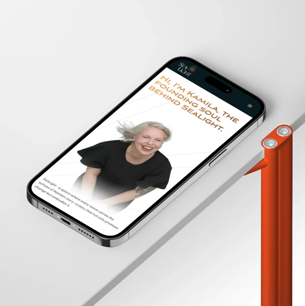 SeaLight One website preview